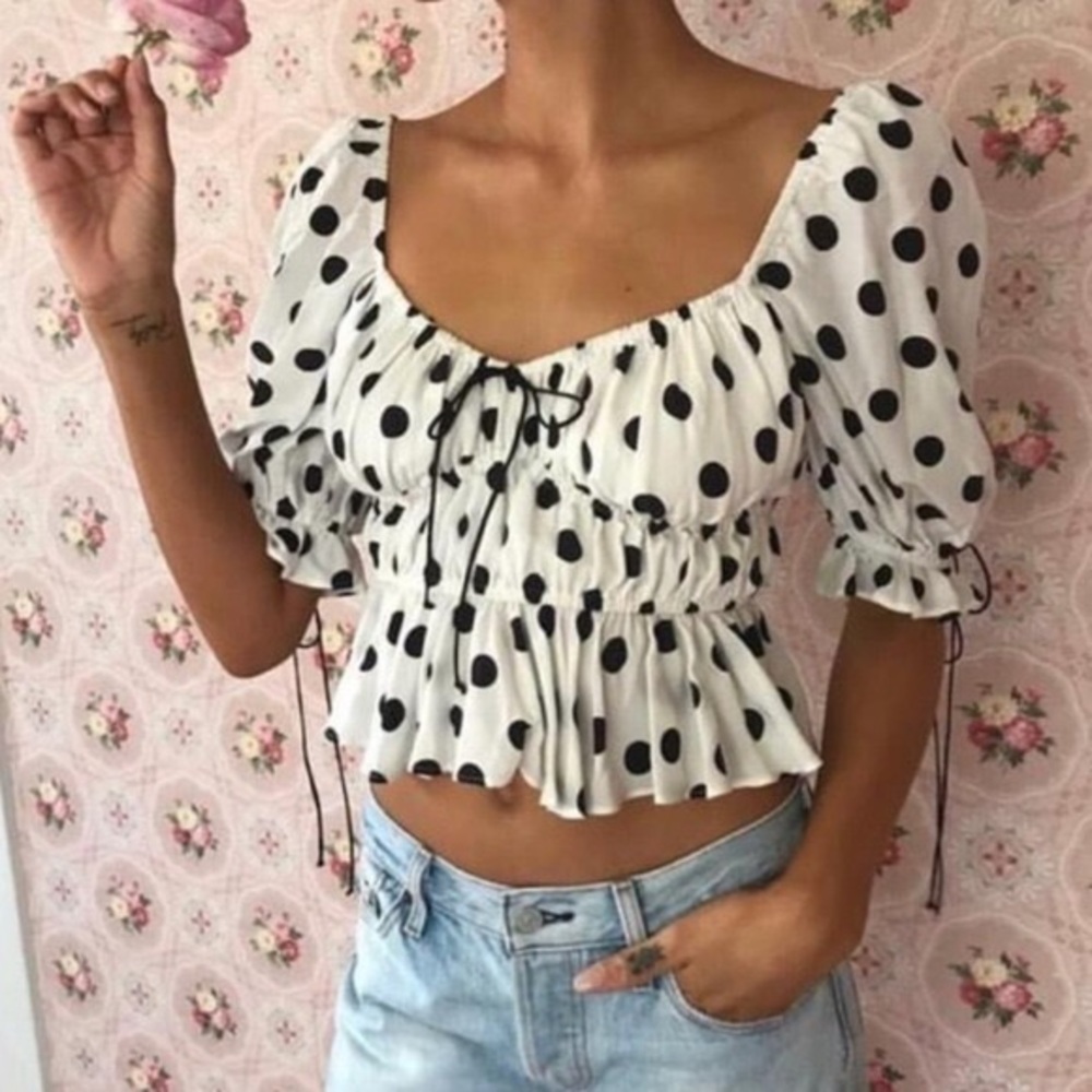 For Love & Lemons Mochi Top